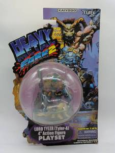 lot 101044 image: Heavy Metal FAKK2 Lord Tyler (Tyler-A) 4 Action Figure Playset