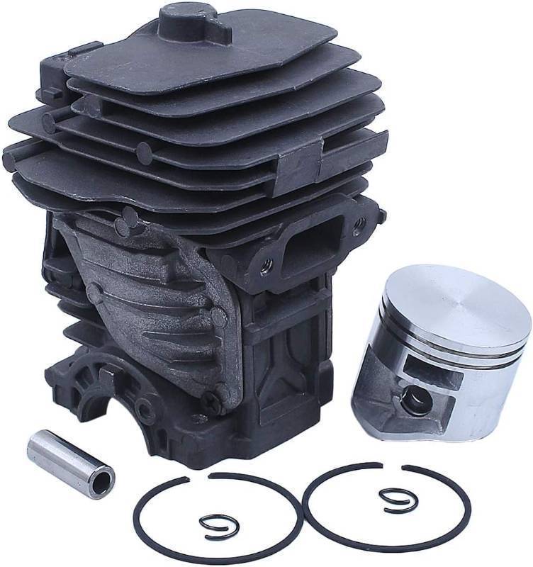 lot 49852 image: Adorih 44mm MS251 Cylinder Piston Kit for Stihl MS251 Chainsaws - Complete Replacement Parts for OEM 1143 020 1207 - Retail $30