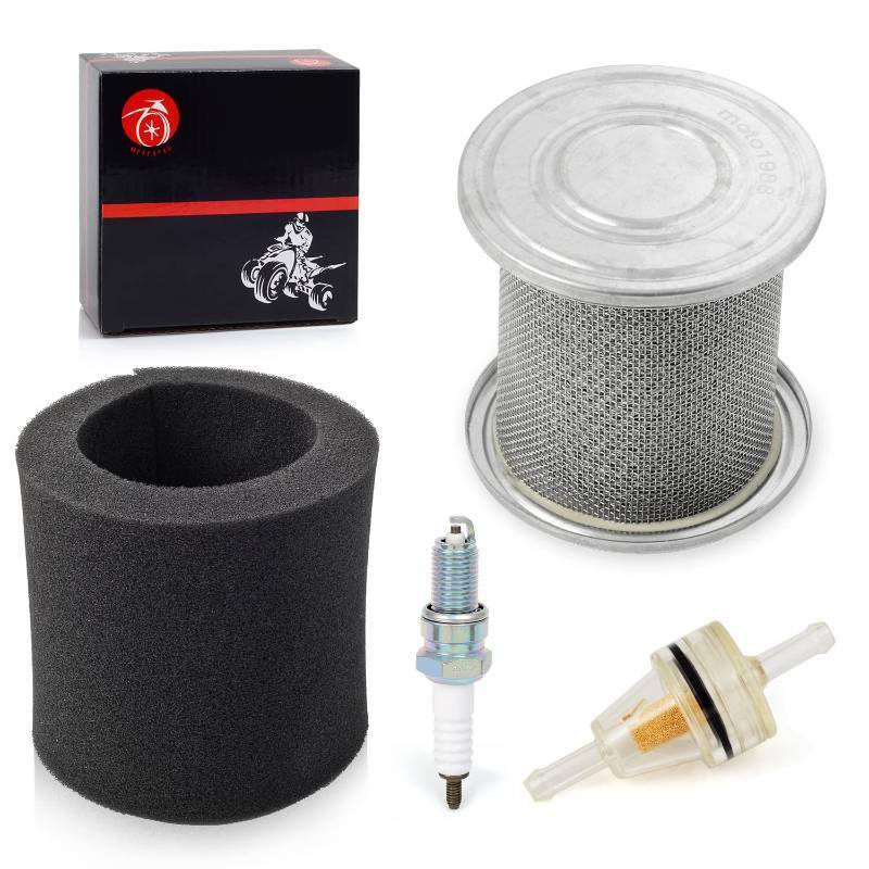 lot 59955 image: Air Filter HOLDER Kit Spark Plug For HONDA XR80 XR100 R CRF80 CRF100 F TRX90 17212-KJ2-003 - Retail $20