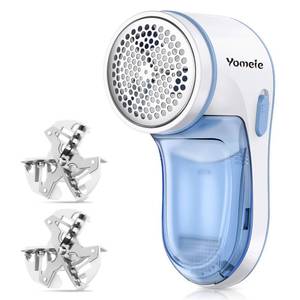 lot 41378 image: Fabric Shaver, Electric Lint Remover, Lint Shaver for Clothing & Furniture, Sweater Shaver & Pilling Remover, Depiller Effectively Remove Pills, Lint, Fuzz from Couch - Battery Operated - Retail $10