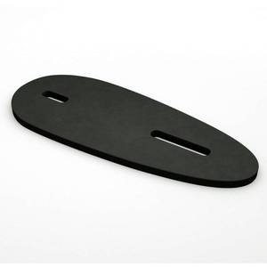 lot 41403 image: KICK-EEZ Stock Spacer for Shotgun or Rifle  Increase Length of Pull and Customize Stock Fit  Universal Grind to Fit  Made in the USA (12 Thickness, Black) - Retail $19