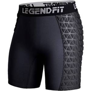 lot 41445 image: Legendfit Women Softball Padded Sliding Shorts Compression Underwear Protector Support Baseball Football Lacrosse Cricket - Retail $20