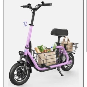 C1Pro 550W Electric Scooter for Adults with Shock Absorption Pink scooter - Retail: $499