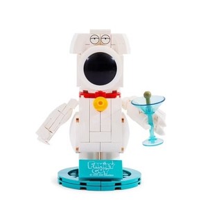 lot 50030 image: Brickcraft Brickcraft Family Guy Brian Griffin 158-Piece Building Kit