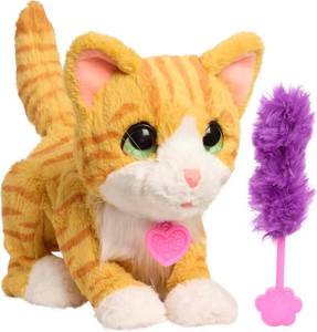 lot 50072 image: FurReal Bella The Biscuit-Making Kitty, 10 Inch Interactive Cat Toy, for Boys and Girls, Ages 4 and Up, Kids Toys for Ages 4 Up by Just Play