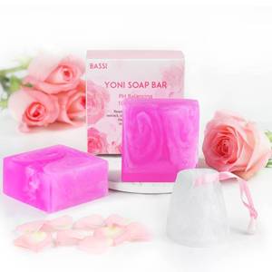 lot 50137 image: Yoni Soap Bars Vaginal Wash 3 PCS, 100% Natural Organic Bar for Women Ph Balance Yoni Wash Vaginial Deodorants Vaginal Care Soap with Foaming Net, Vagina Soap Feminine Wash 3.53 OZ