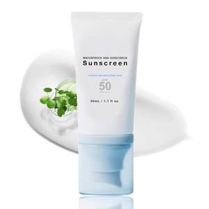 lot 50196 image: Sunscreen Calming Moisture Daily Sunscreen SPF 50 PA Clear Water-fit Sun Serum Sunscreen Korean Skincare, No White Cast, Daily Clean Beauty (1pc)