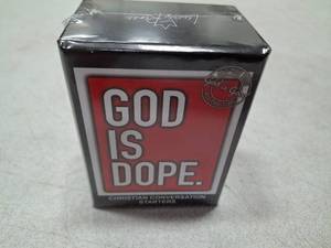 lot 50247 image: God Is Dope Christian Conversation Starters