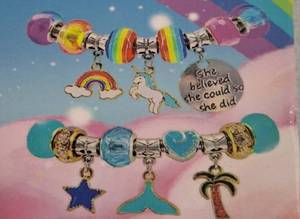 lot 50288 image: UNICORN ARE REAL BE CUTE BRACELET KIT