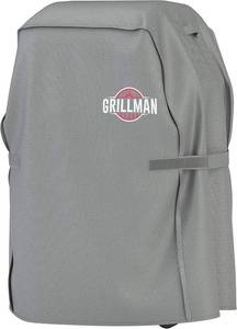 lot 50309 image: Grillman Barbeque Grill Cover Cover fits Weber BBQ Cover, Brinkmann, Outback and More - Small BBQ Cover Waterproof, Rip-Proof, UV Resistant, Heavy Duty Barbecue Cover (152 x 71 x 112 cm), Grey