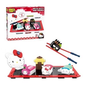 lot 50320 image: Brickcraft Sanrio Hello Kitty Sushi Platter 383-Piece Building Set