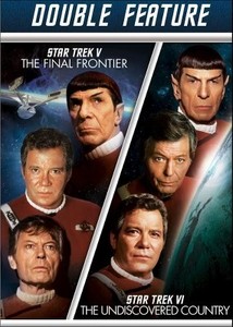 lot 50410 image: Star Trek V The Final FrontierStar Trek VI The Undiscovered Country (DVD)