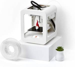 lot 50500 image: Toybox 3D Printer for Beginners and Kids with Fast Printing, Easy Setup, Safe Design, Free App with Access to 7,000 Digital Toys, 1 Filament Included - Alpha Three