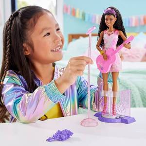 lot 9620 image: Barbie  65th Anniversary Careers Pop Star Doll & Accessories Including Stage