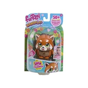 lot 9623 image: furReal Handfuls Shy the Red Panda, 3.5 inch Interactive Panda, Boys and Girls Ages 4 up