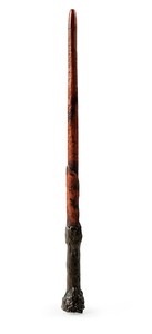 lot 12034 image: Wizarding World, Harry Potter 13-inch Patronus Light-up Projection Magic Wand for Pretend Play, for Ages 6 and up