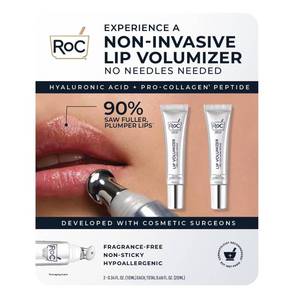 lot 12801 image: RoC Derm Correxion Lip Volumizer Duo, .34 fl. oz., 2 pk.