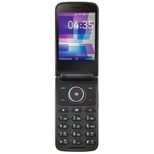 lot 12812 image: Tracfone TCL Flip 3, 16GB, Gray - Prepaid Feature Phone Locked to Tracfone