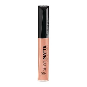 lot 55001 image: LOT OF TWO - Rimmel London Stay Matte Liquid Lip Colour, Pink Bliss, 0.21 oz
