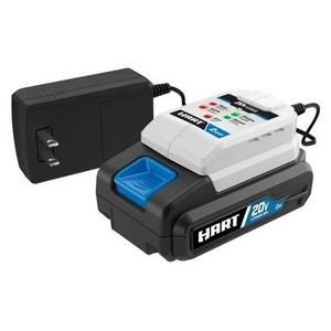 lot 55037 image: HART 20-Volt Lithium-Ion 2.0Ah Battery and 2Amp Fast Charger