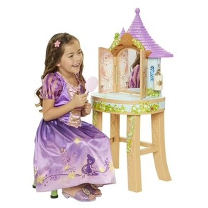 lot 55062 image: Disney Princess Playdate Rapunzel Vanity
