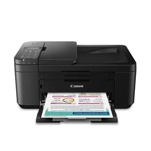 lot 55069 image: Canon PIXMA TR4722 All-in-One Wireless InkJet Printer with ADF, Mobile Print and Fax