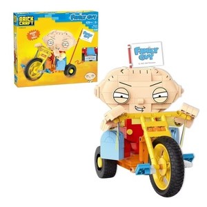 lot 57007 image: Brickcraft Family Guy Stewie On Trike 429-Piece Building Set
