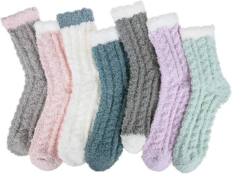 lot 3471 image: Chalier Womens Winter Fuzzy Socks Cozy Fluffy Sock Warm Fuzzy Christmas Socks for Women