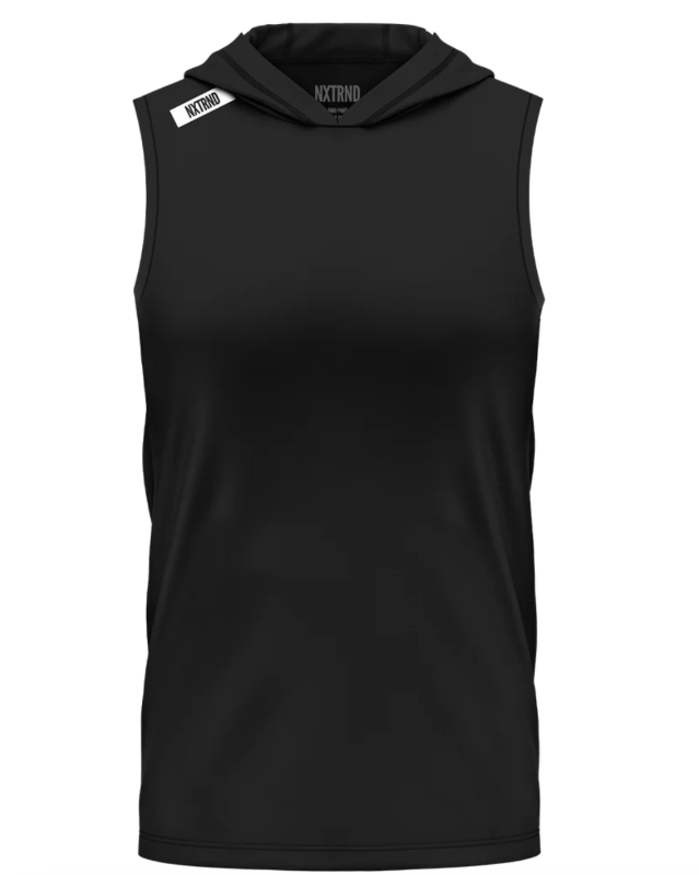 lot 1687 image: Nxtrnd Team Mens Lightweight Sleeveless Hoodie, Relaxed Fit, Polyester Blend SIZE S