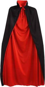 lot 170 image: IMIKEYA Halloween Vampire Cape 1.4M Vampire Cloaks Cape Vampires Costume Adult Vampires Capes Cloak Double Layer Reversible Cloak Masquerade Capes Costum for Halloween Party Black