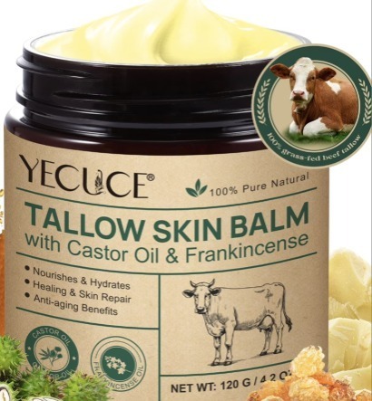 lot 14055 image: YECUCE TALLOW SKIN BALM WITH CASTOR OIL&FRANKINCENSE