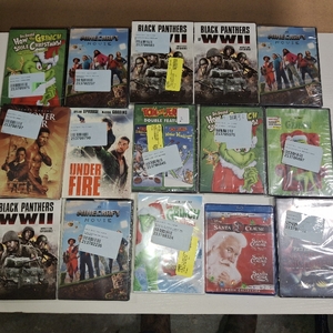 lot 101 image: MISCELLANEOUS DVD 16 DVDS