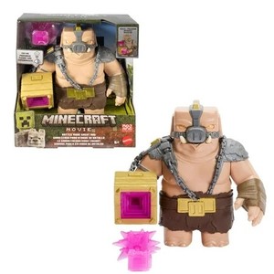 lot 110 image: Minecraft Battle Mode Great Hog Large Action Figure, Lights & Sounds, Inspired by A Minecraft Movie