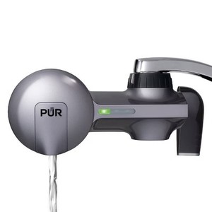 lot 239 image: PUR Faucet Filtration System - Metallic Gray