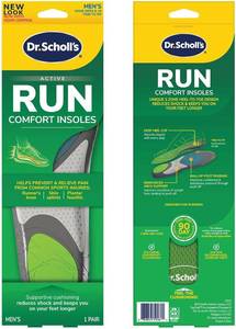 lot 243 image: Dr. Scholls Run Active Comfort Insoles,Trim to Fit Inserts