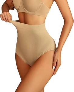 lot 496 image: Avidlove Tummy Control Shapewear Womens High Waist Shaping Panties Girdle Slimming Thong Underwear COLOR IS BLACK