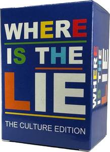 lot 519 image: Where is The Lie - The Hilarious True or False Drinking Card Game for Lit Game Nights, Cookouts, and Unforgettable Gatherings Get Ready for Non-Stop Laughter and Endless Fun with Every Round.