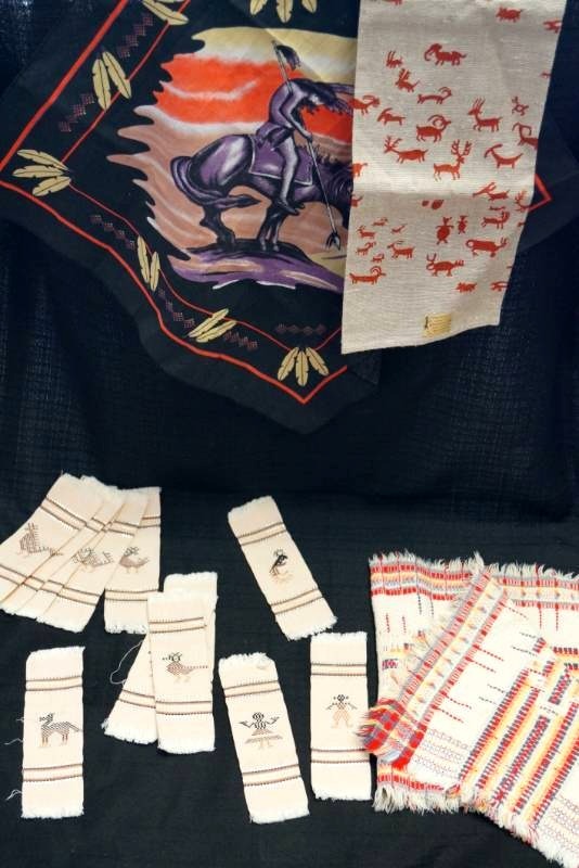lot 497 image: Large Lot of Authentic Native American, Hand Made Textiles
