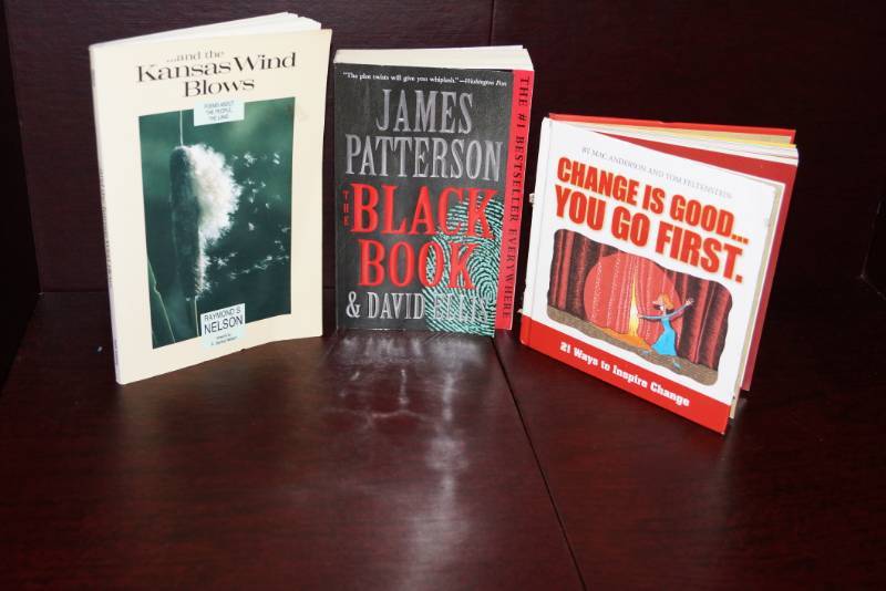 lot 534 image: 3 Books and The Kansas Wind Blows Book  2 More