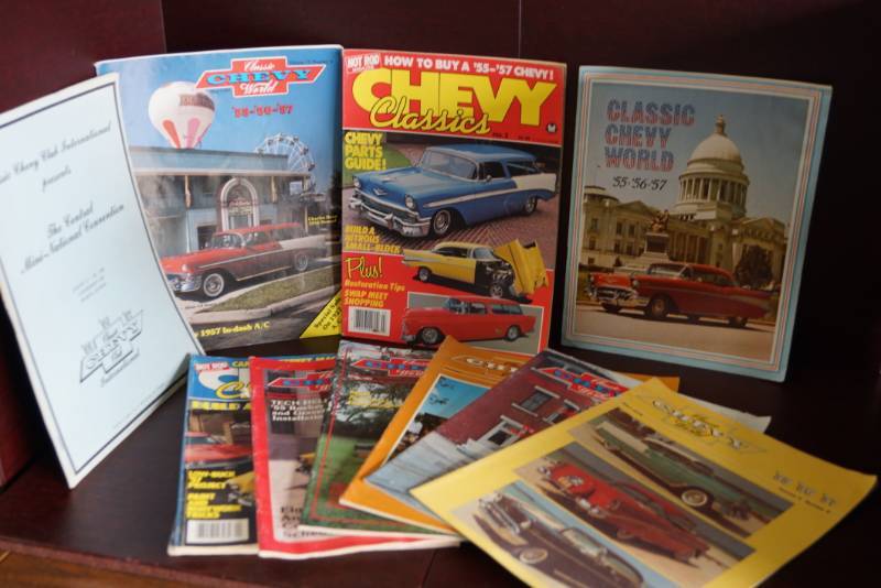 lot 539 image: Vintage Lot of Chevy Magazines