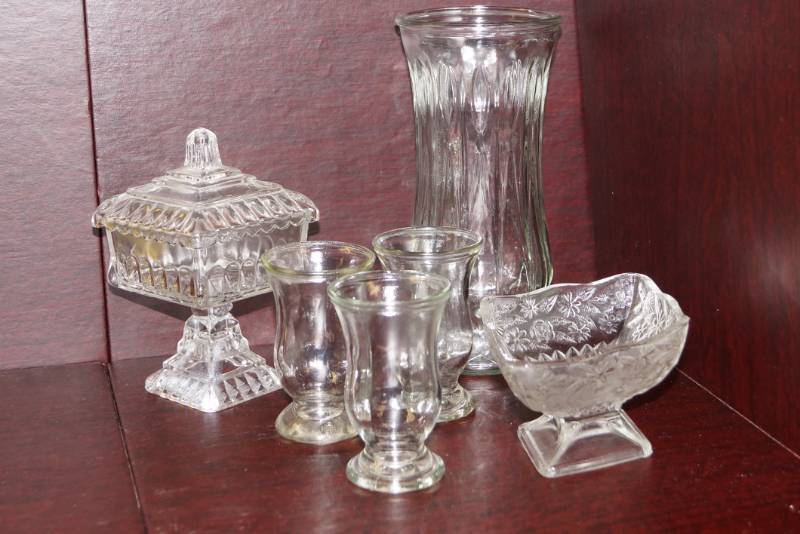 lot 569 image: Vase, Brandy Glasses & More