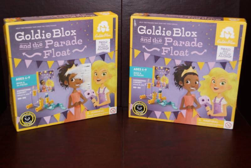 lot 117 image: NEW GoldieBlox and the Parade Float Read & Build Along