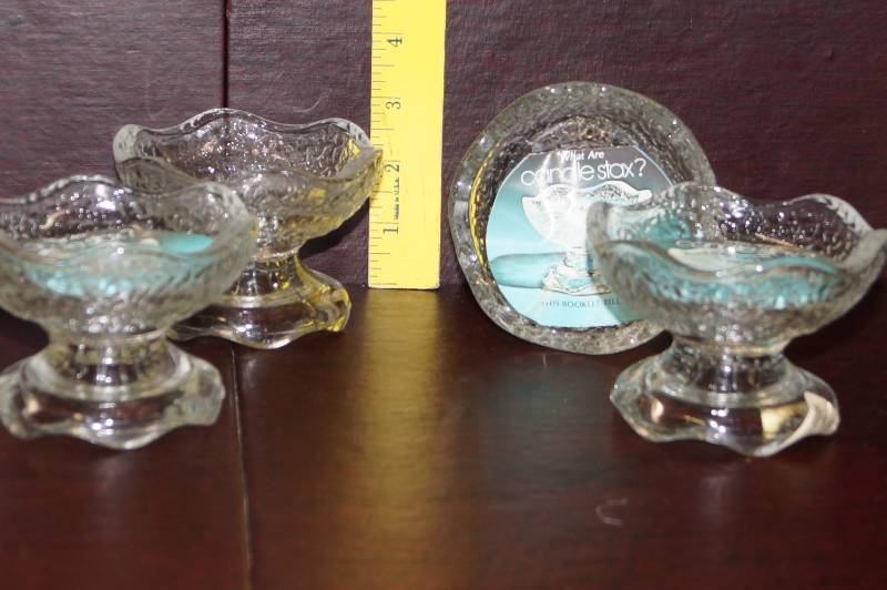 lot 130 image: Candle Stax Candle Holders... So Cool New