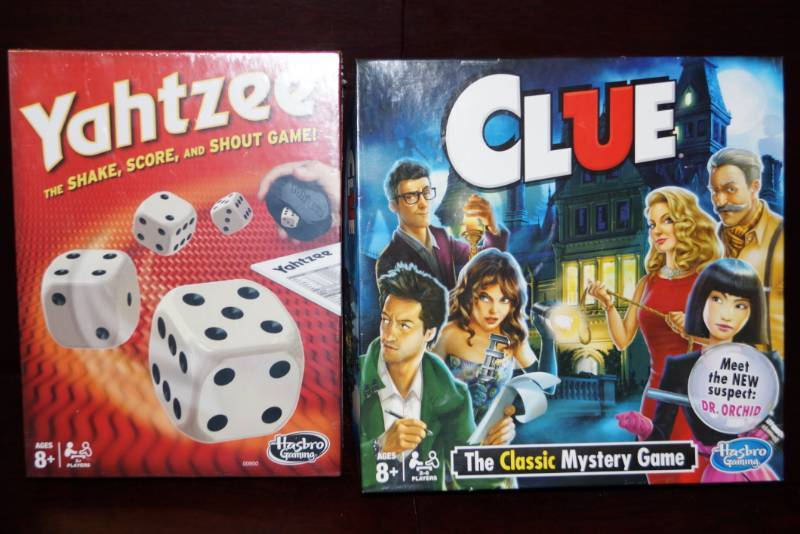 lot 146 image: Yahtzee & Clue  Great for the Whole Family