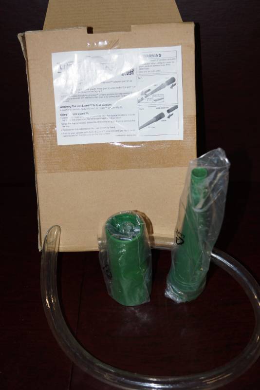 lot 163 image: NEW Lint Lizard Vacuum Attachment for Dryer