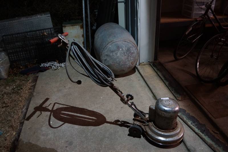 lot 46 image: Electric Floor Sander or Buffer- Tested