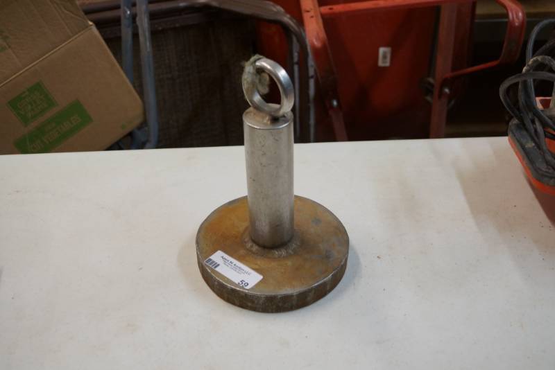 lot 59 image: Stainless Boat Anchor
