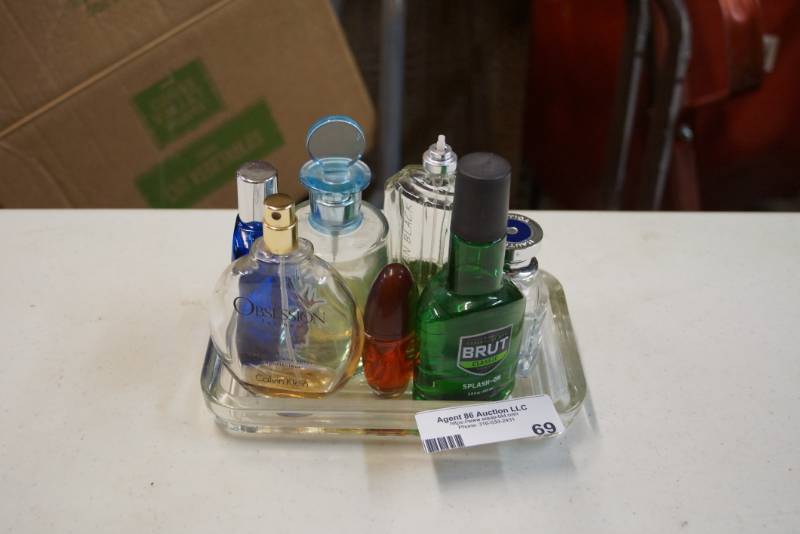 lot 69 image: Mens Various Cologne Lot-  Partials