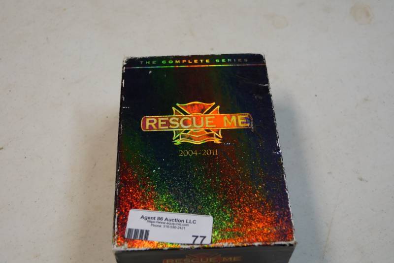 lot 77 image: Rescue Me DVD Set-  Binge Watch Over The Holidays