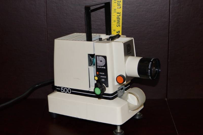 lot 169 image: Dukane 500 Slide Projector- Tested